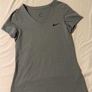 Nike Women's Short Sleeve Gray Tee